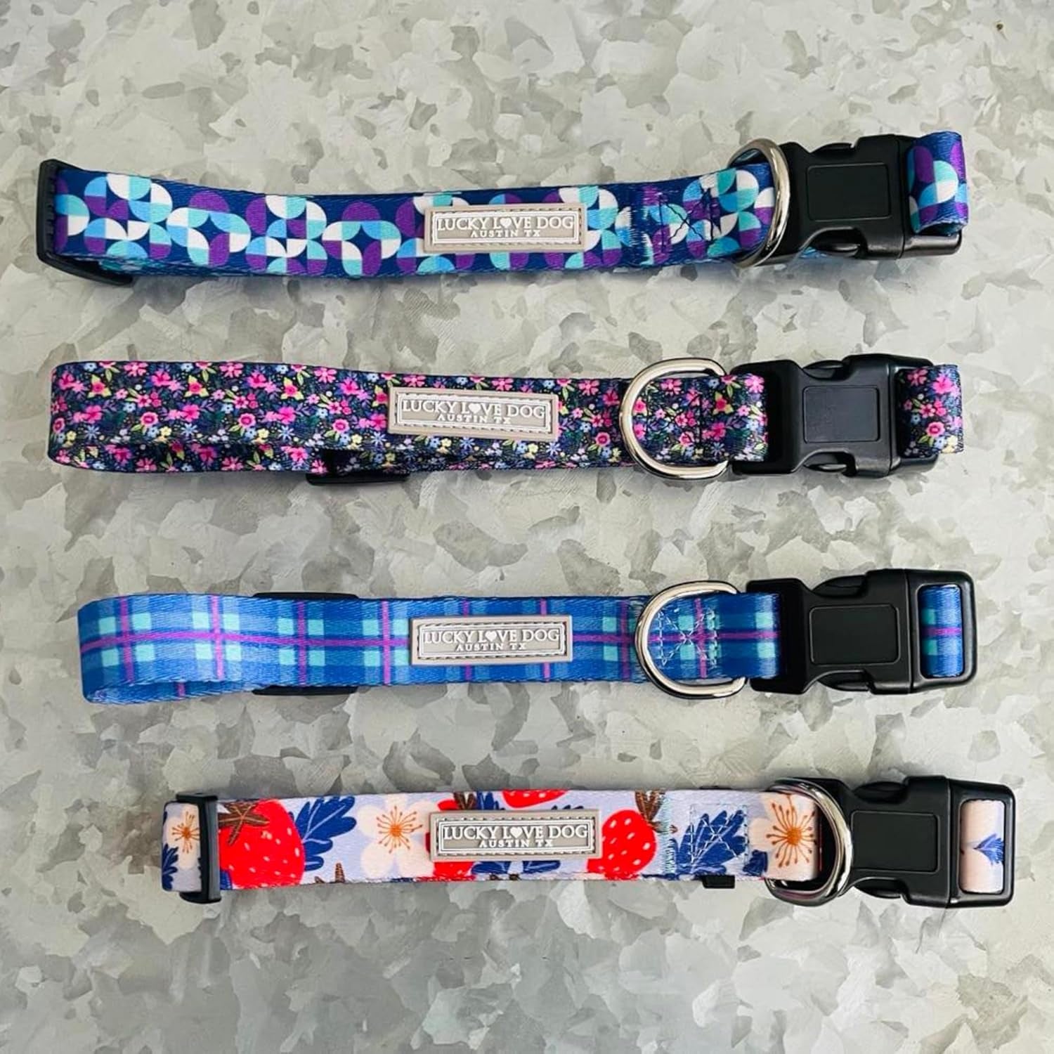 - Adjustable Dog Collar with Easy Click Buckle for Small Dogs, Durable, & Comfortable for Male & Female Dogs, Pet Collar for Puppies & Adult Ones - Jasper, Small